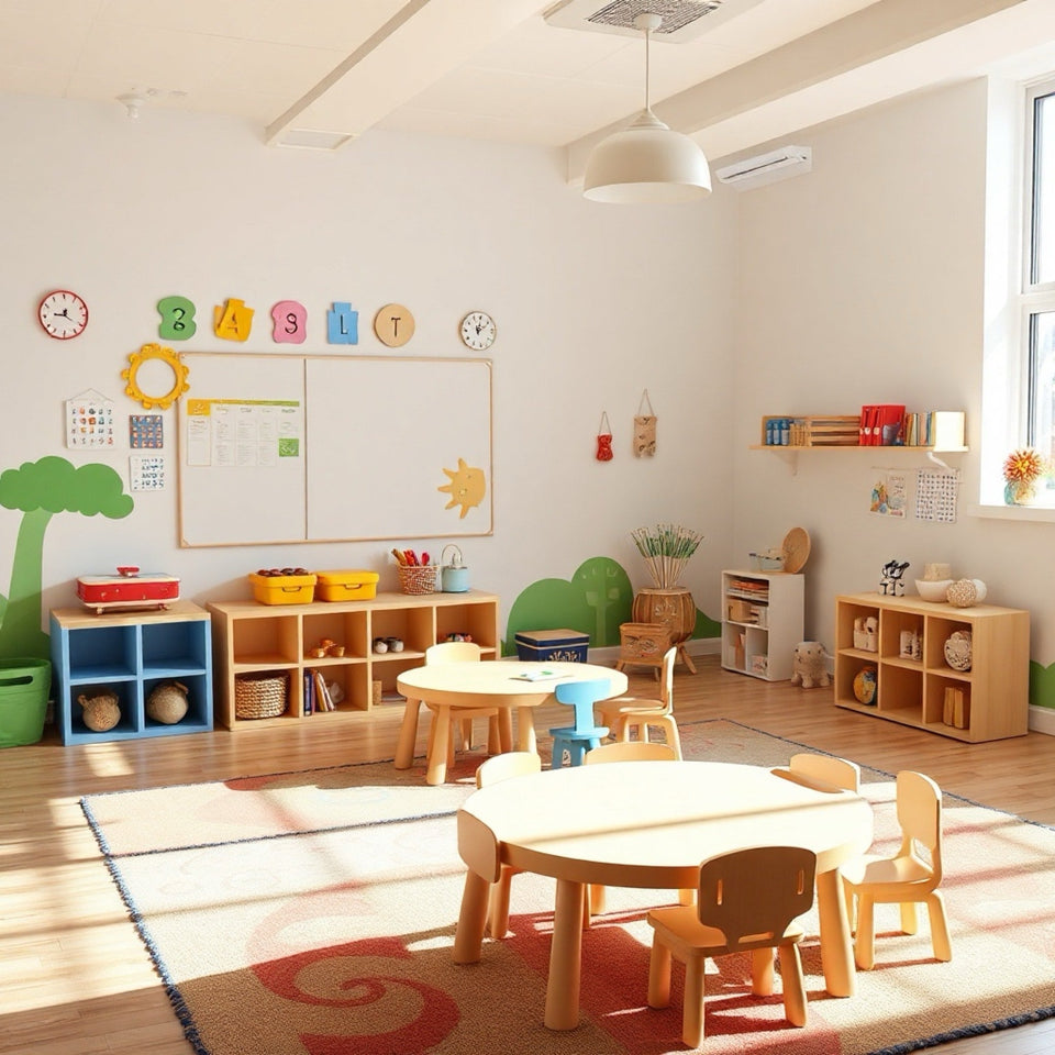 picture of a daycare classroom